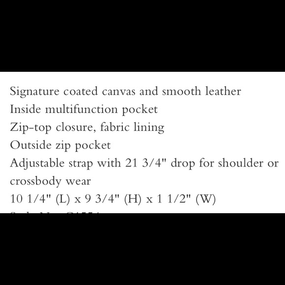 Gorgeous NWOT 🤩 - Bold Pink Signature Coach Rowan File Crossbody Purse - Picture 6 of 6